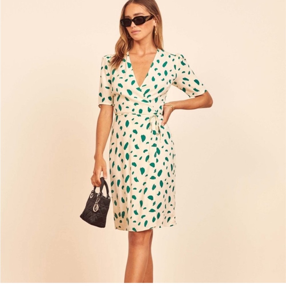Reformation size S good condition wrap dress